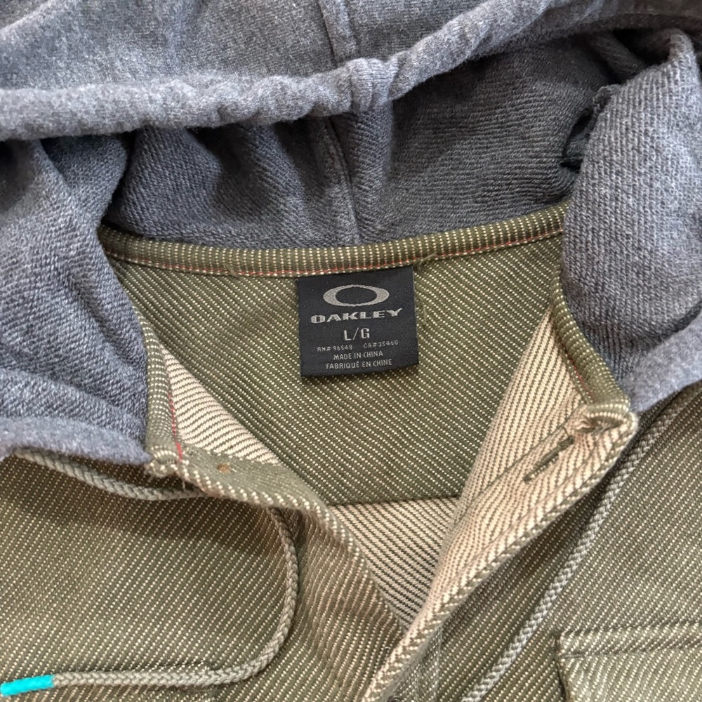Oakley Button Up Hooded Jacket - image 2
